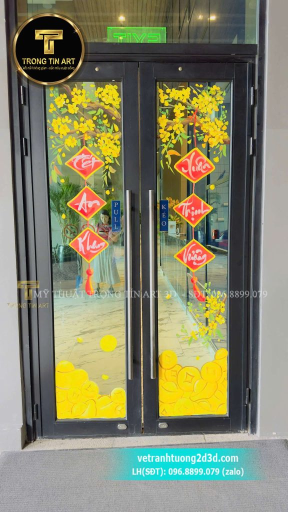 VẼ TRANH TƯỜNG 3D MỸ THUẬT TRỌNG TÍN ART