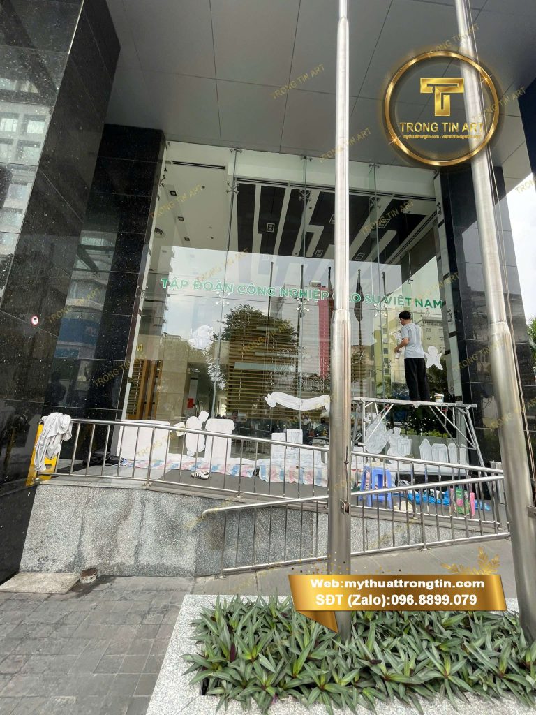 VẼ TRANH TƯỜNG 3D MỸ THUẬT TRỌNG TÍN ART