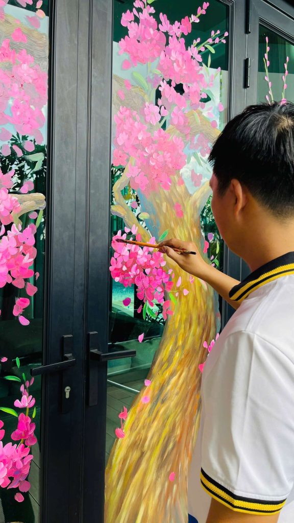 VẼ TRANH TƯỜNG 3D MỸ THUẬT TRỌNG TÍN ART