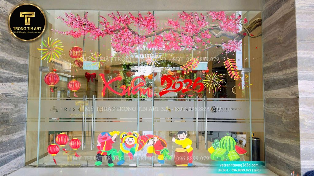 VẼ TRANH TƯỜNG 3D MỸ THUẬT TRỌNG TÍN ART