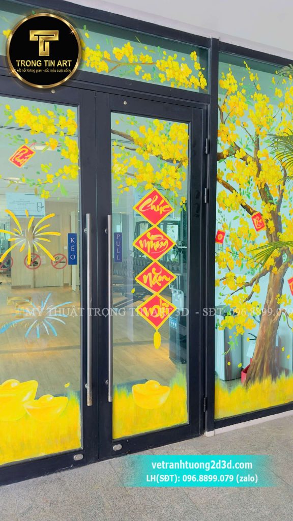 VẼ TRANH TƯỜNG 3D MỸ THUẬT TRỌNG TÍN ART