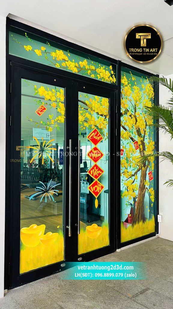 VẼ TRANH TƯỜNG 3D MỸ THUẬT TRỌNG TÍN ART