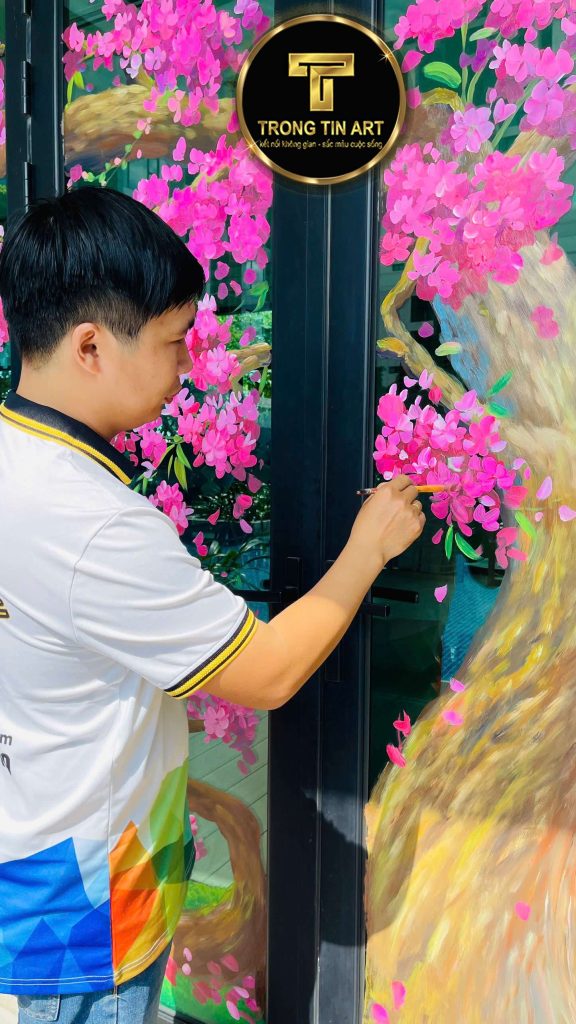 VẼ TRANH TƯỜNG 3D MỸ THUẬT TRỌNG TÍN ART