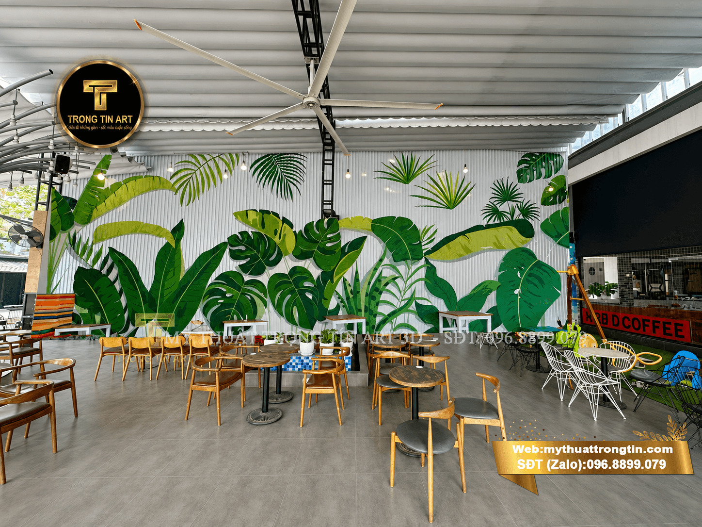 vẽ tranh lên tôn lá nhiệt đới Tropical, vẽ tranh tôn Tropical, vẽ tranh tôn lá nhiệt đới, tranh tôn Tropical, vẽ tranh lá nhiệt đới, tranh Tropical đẹp, vẽ tranh tường Tropical, tranh tường nhiệt đới