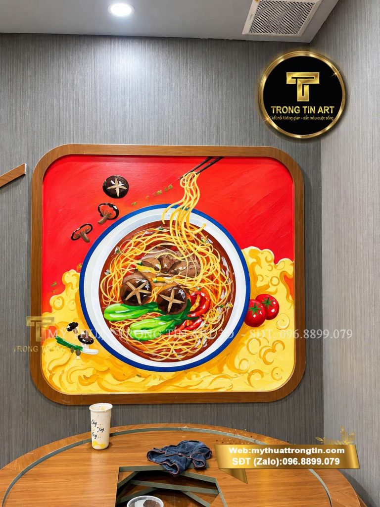 VẼ TRANH TƯỜNG 3D MỸ THUẬT TRỌNG TÍN ART